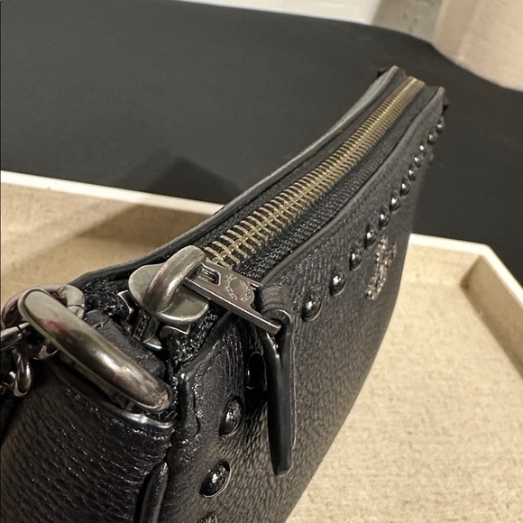 Coach Nolita Black Leather with Rivets - Picture 7 of 9
